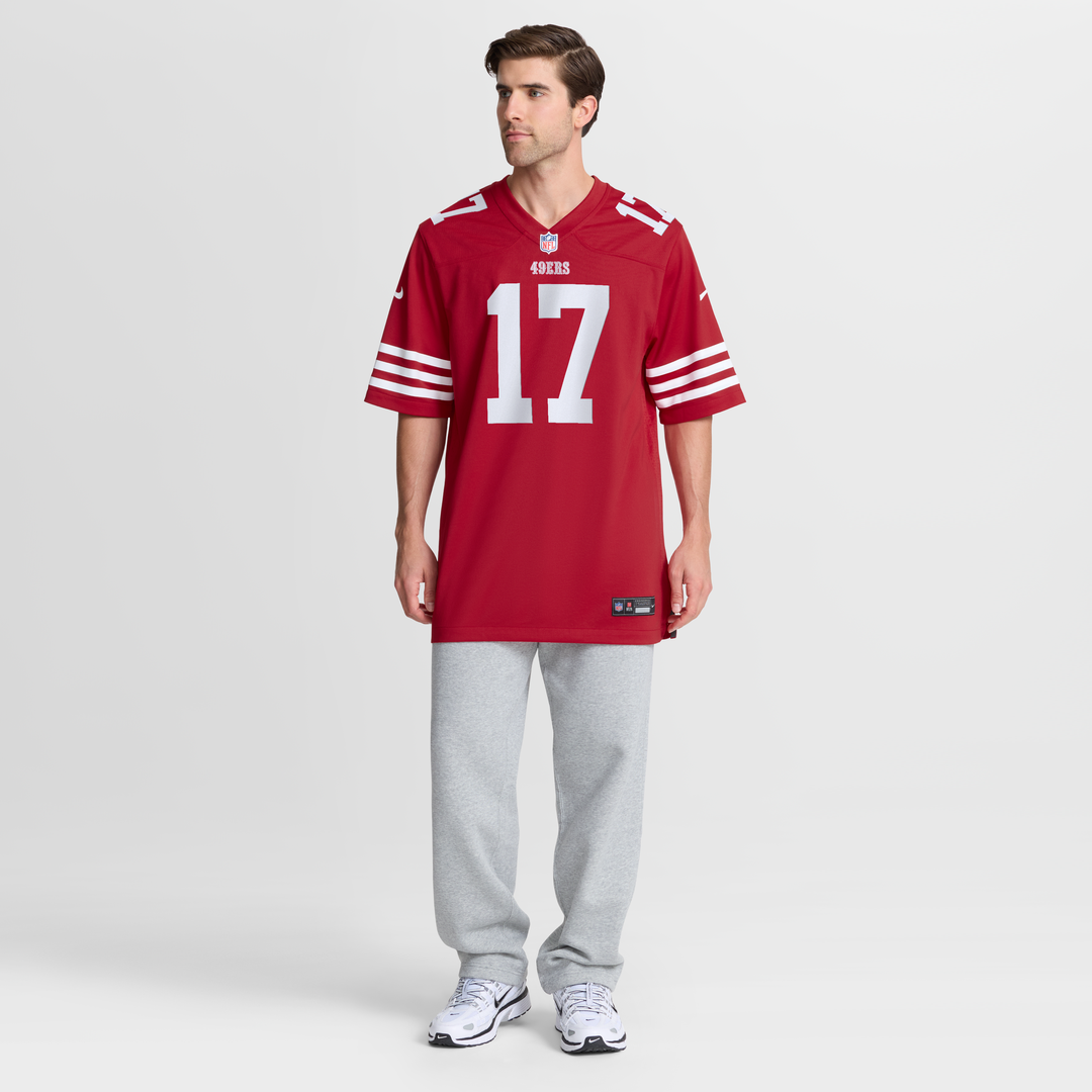 San Francisco 49ers Watkins Scarlet Team Game Jersey | NFL Football Jersey