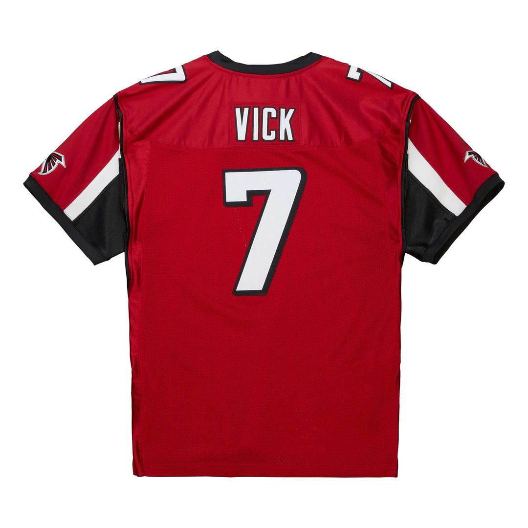 Atlanta Falcons 2003 Michael Vick Red Authentic Throwback Retired Player Jersey | NFL Football Jersey
