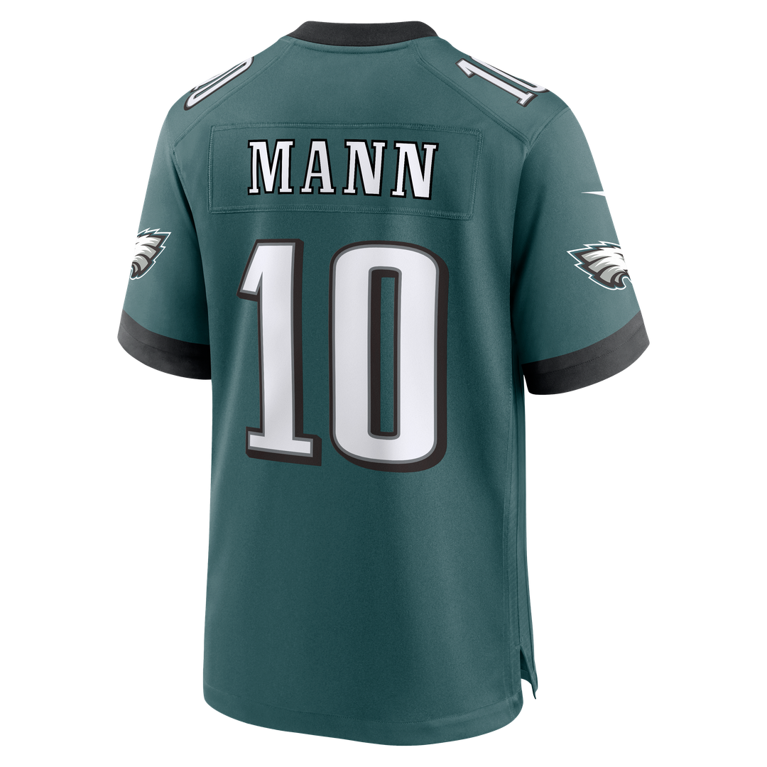 Philadelphia Eagles Braden Mann Midnight Green Team Game Jersey | NFL Football Jersey