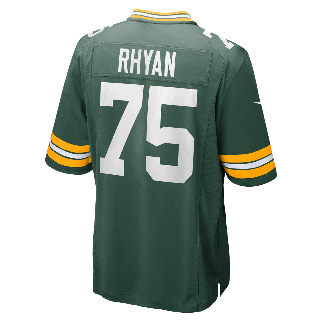 Green Bay Packers Sean Rhyan Green Game Player Jersey | NFL Football Jersey