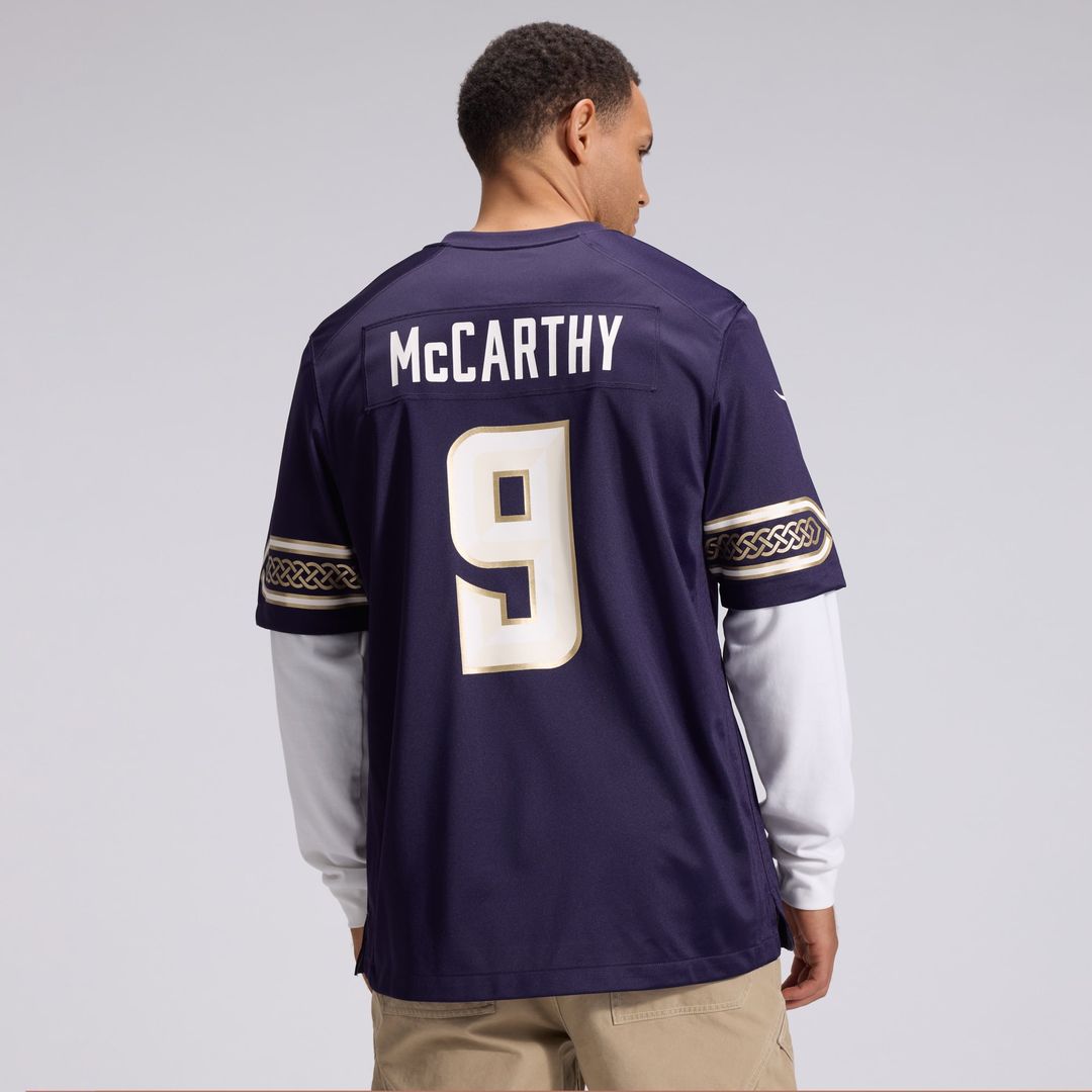 Minnesota Vikings J.J McCarthy Purple 2026 Rivalries Collection Game Jersey | NFL Football Jersey