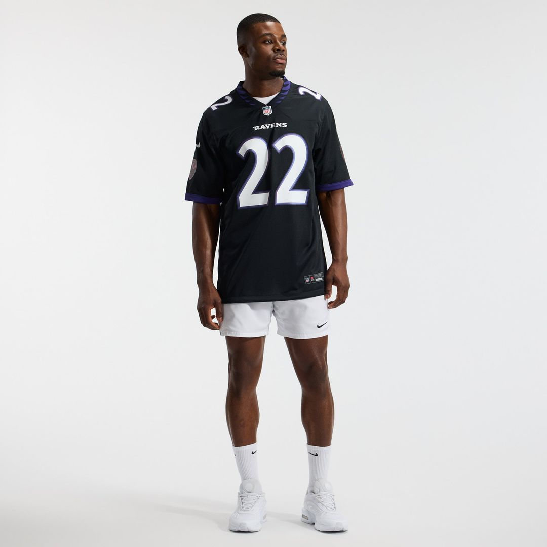Baltimore Ravens Derrick Henry Black Alternate Game Jersey | NFL Football Jersey