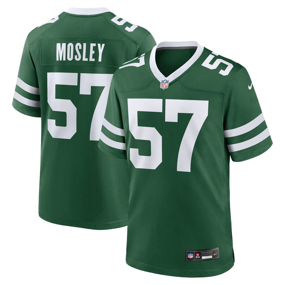 New York Jets C.J. Mosley White Classic Alternate Game Jersey | NFL Football Jersey