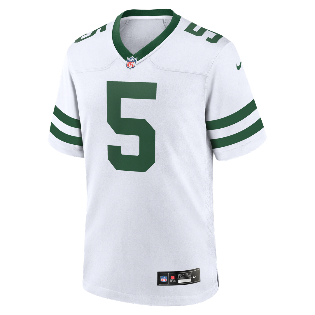 New York Jets Garrett Wilson Legacy Green Game Jersey | NFL Football Jersey