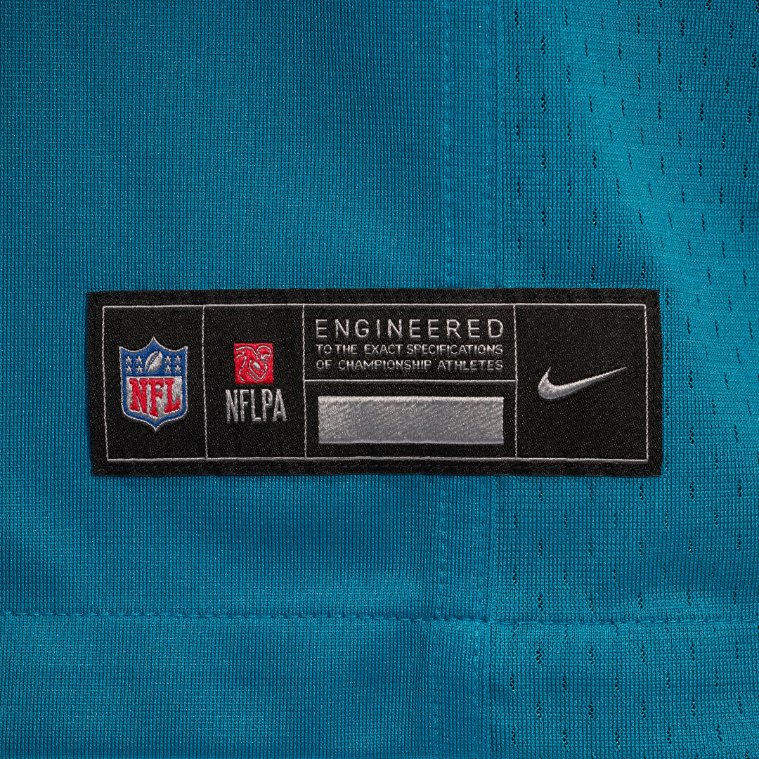 Jacksonville Jaguars Jack Kiser Teal Team Game Jersey | NFL Football Jersey