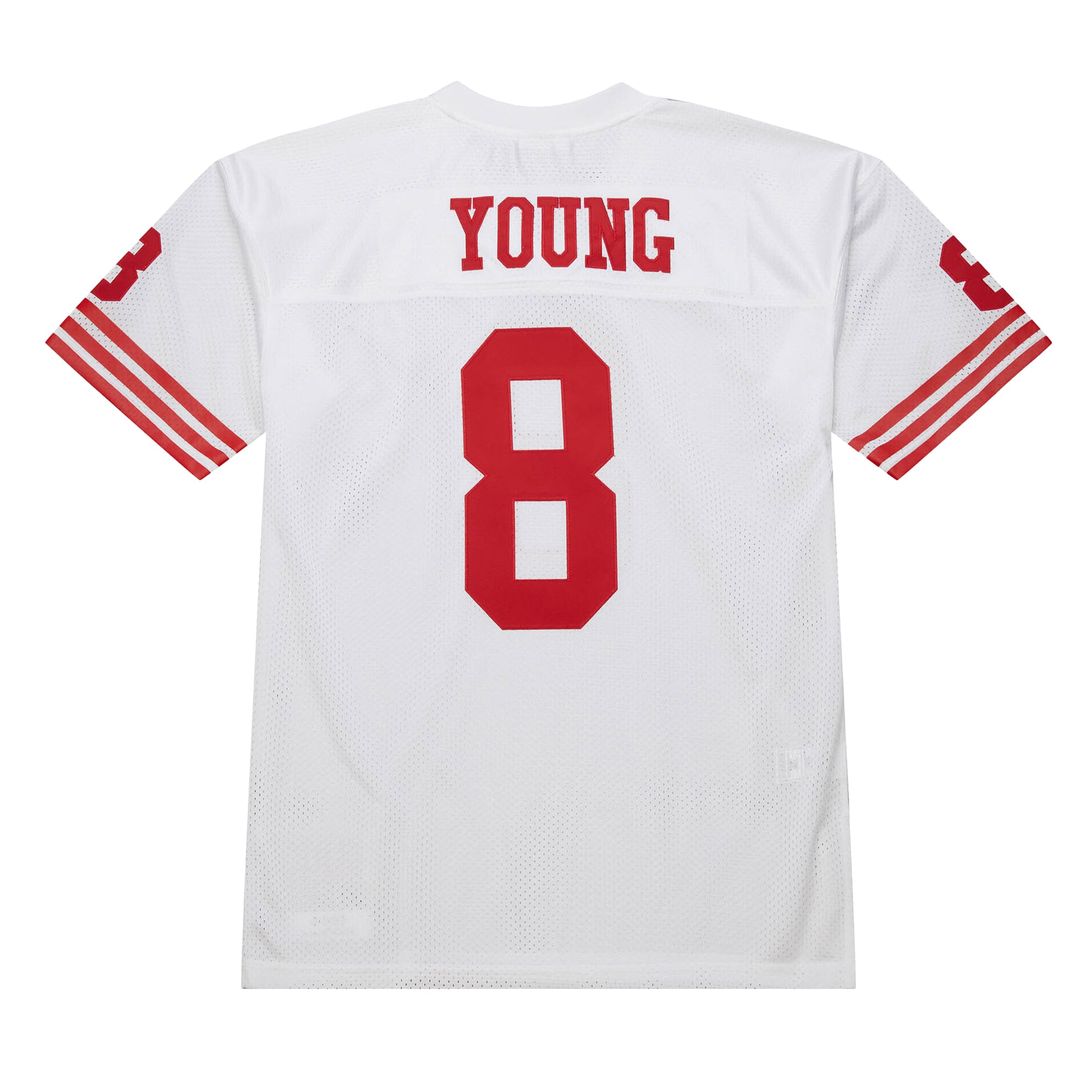 San Francisco 49ers 1994 Steve Young White Authentic Throwback Retired Player Jersey | NFL Football Jersey