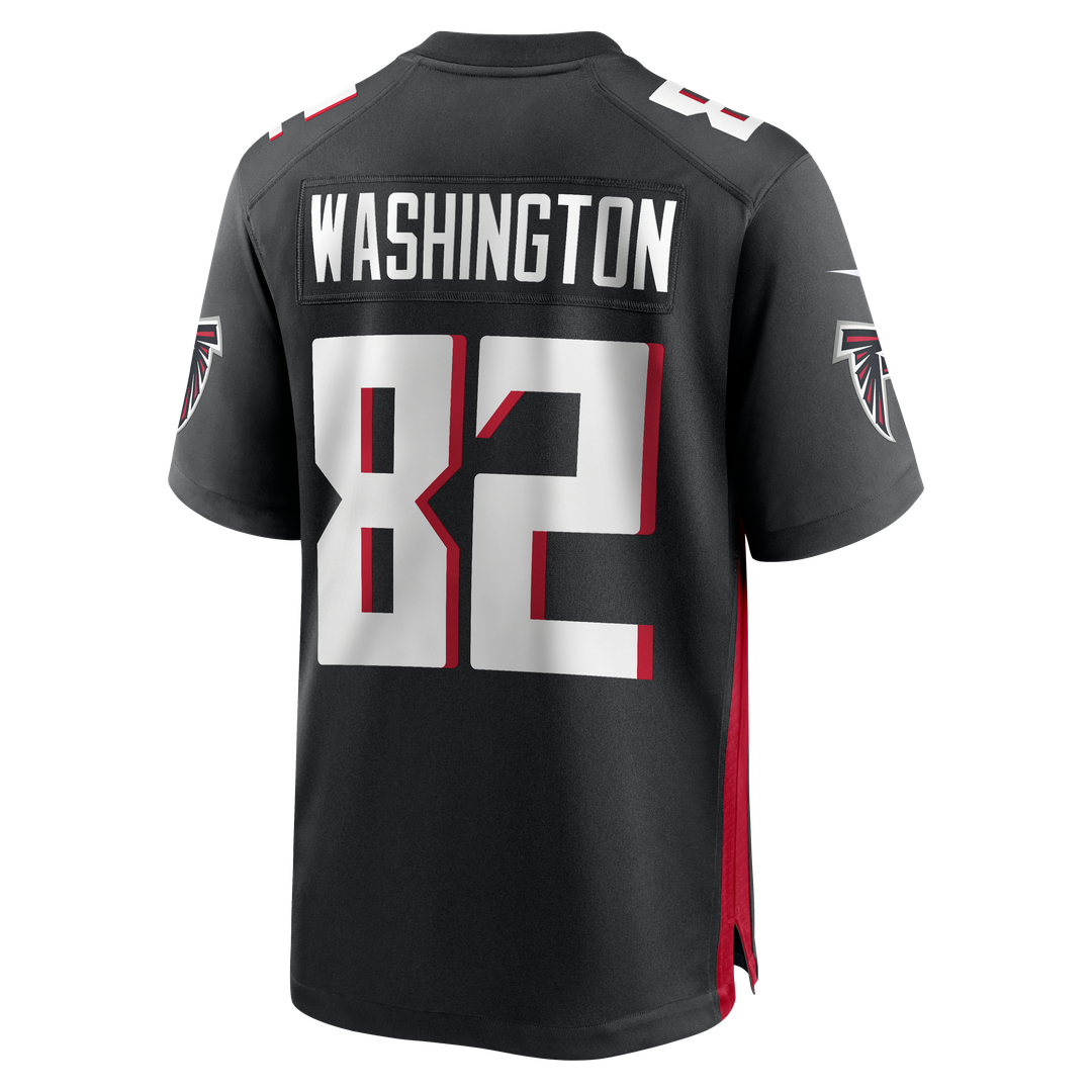 Atlanta Falcons Casey Washington Black Team Game Jersey | NFL Football Jersey
