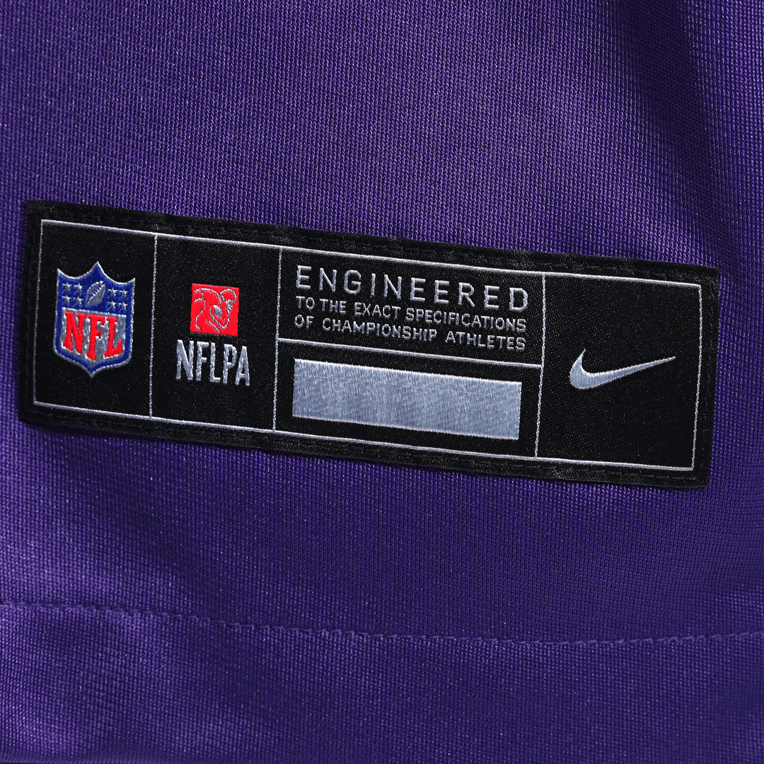 Minnesota Vikings Ryan Van Demark Purple Team Game Jersey | NFL Football Jersey