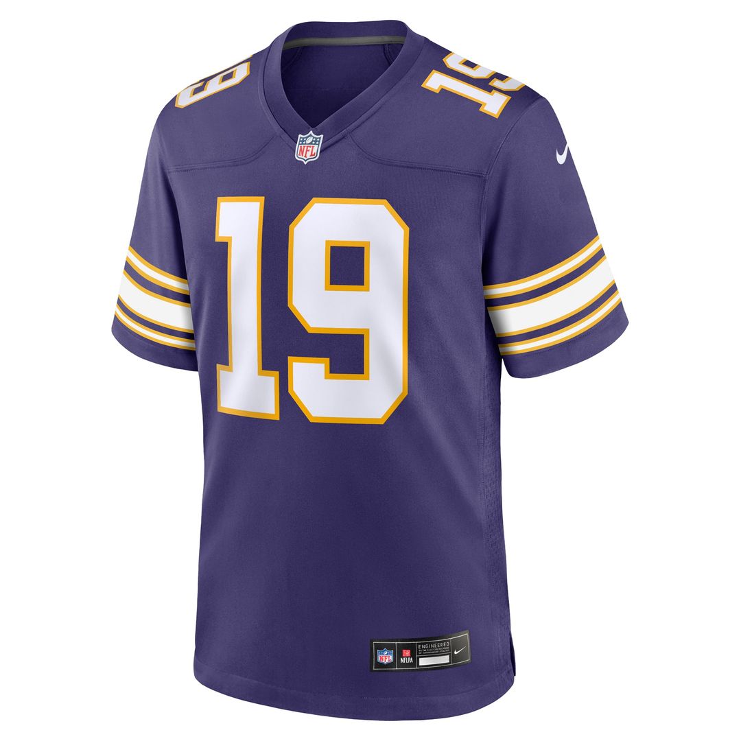Minnesota Vikings Adam Thielen Purple Alternate Game Player Jersey | NFL Football Jersey