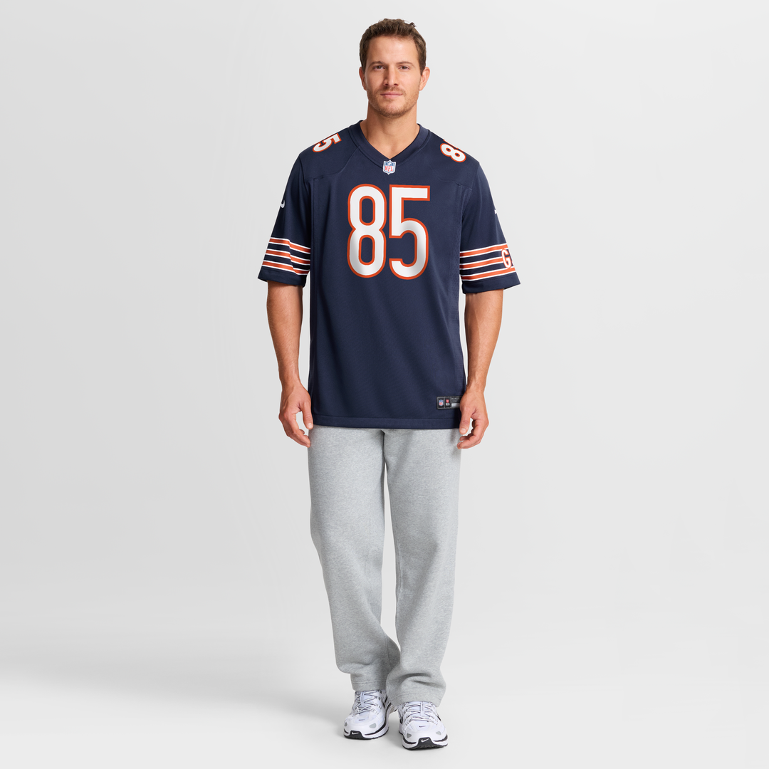 Chicago Bears Cole Kmet Navy Player Game Jersey | NFL Football Jersey