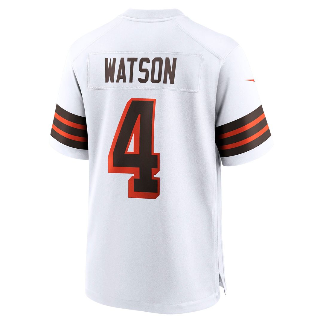 Cleveland Browns Deshaun Watson Brown Alternate Game Jersey | NFL Football Jersey