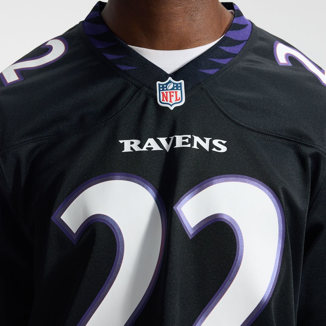 Baltimore Ravens Derrick Henry Black Alternate Game Jersey | NFL Football Jersey