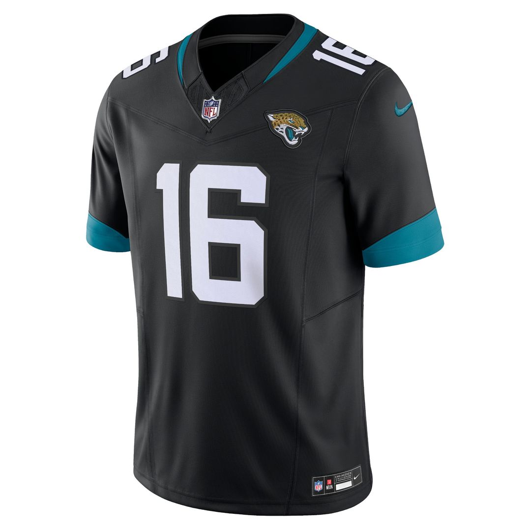 Jacksonville Jaguars Trevor Lawrence Black Vapor F.U.S.E. Limited Jersey | NFL Football Jersey