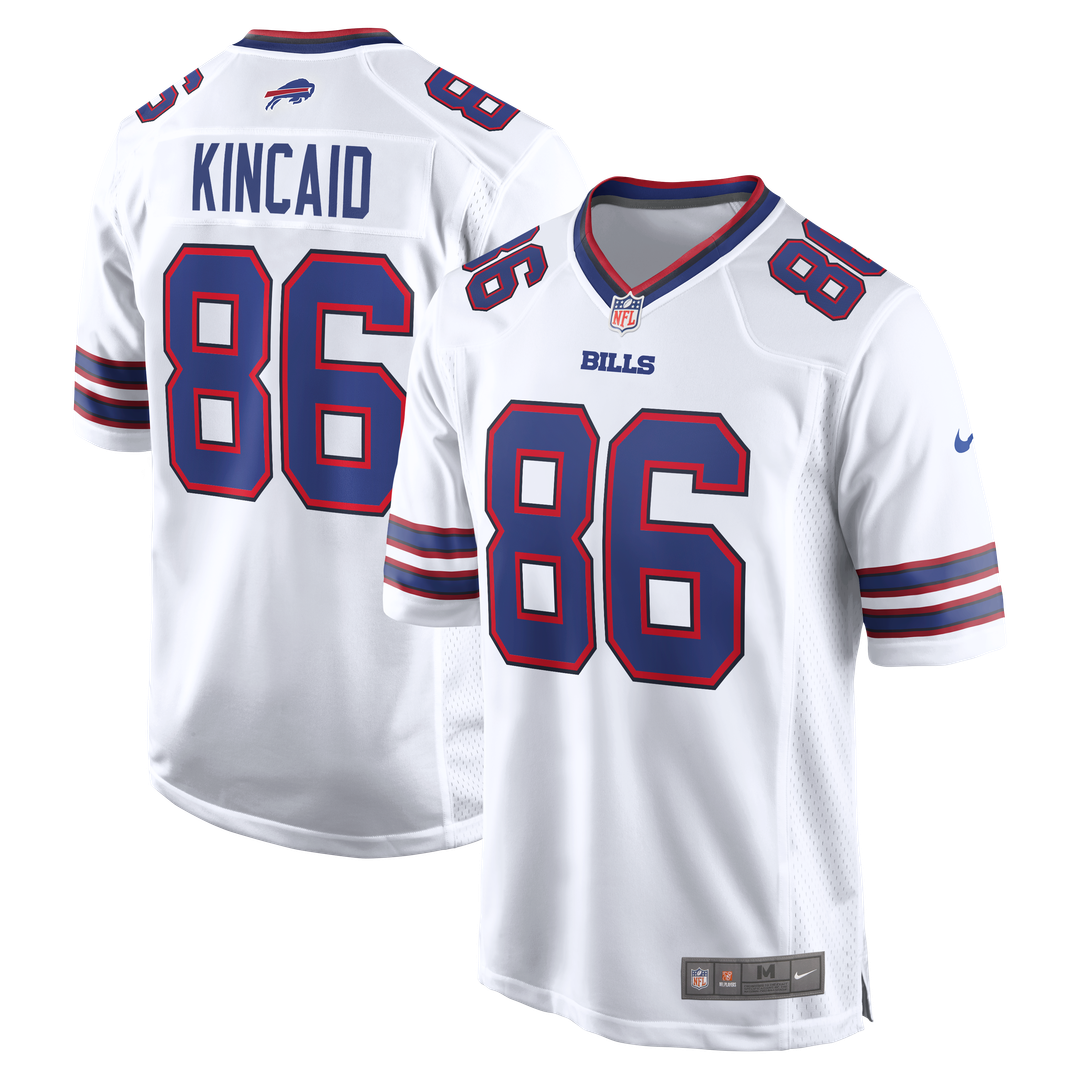 Buffalo Bills Dalton Kincaid White Game Jersey | NFL Football Jersey