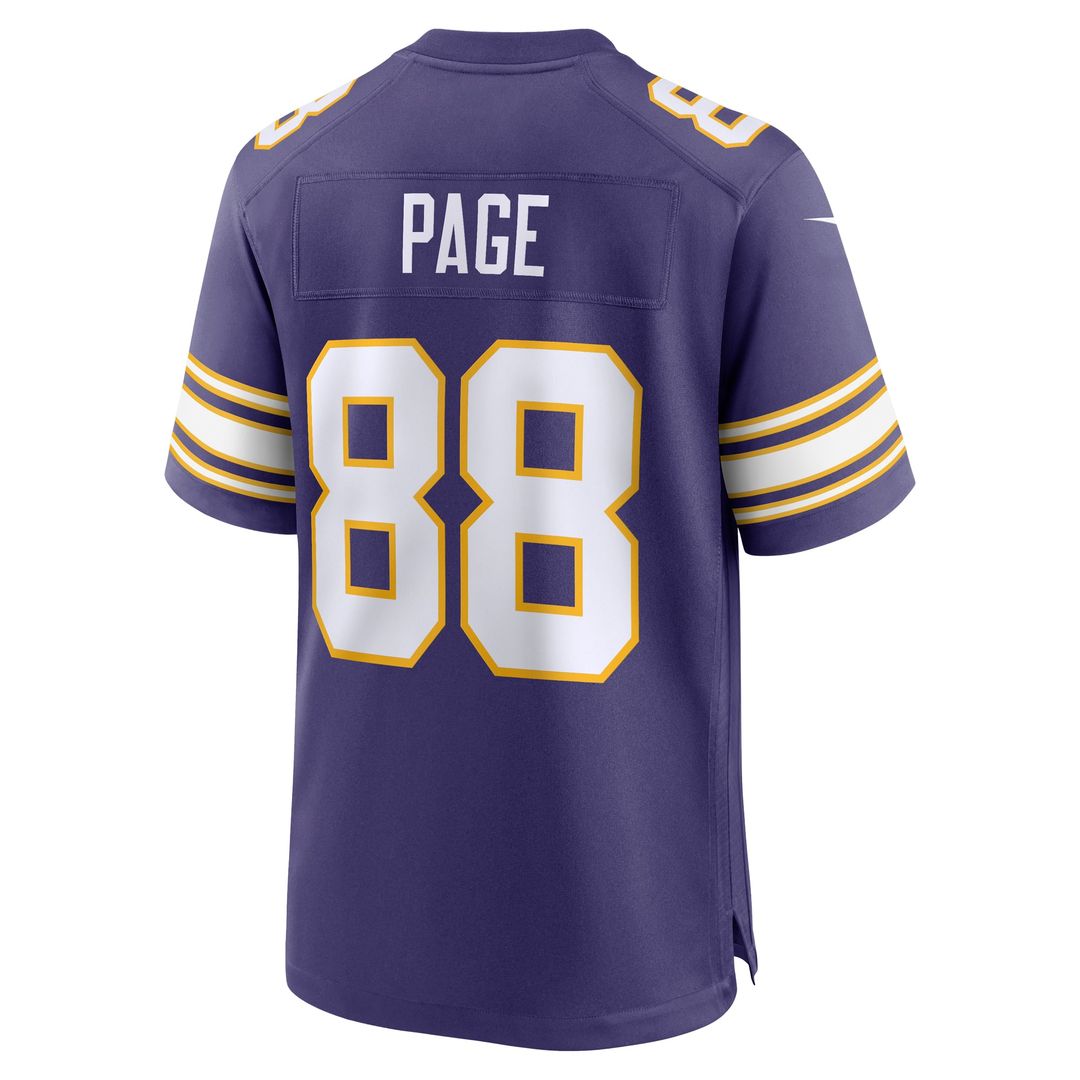 Minnesota Vikings Alan Page Purple Retired Player Alternate Game Jersey | NFL Football Jersey