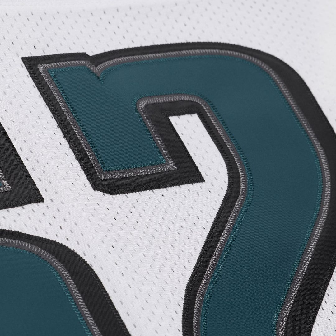 Philadelphia Eagles Jason Kelce White 2011 Authentic Throwback Jersey | NFL Football Jersey