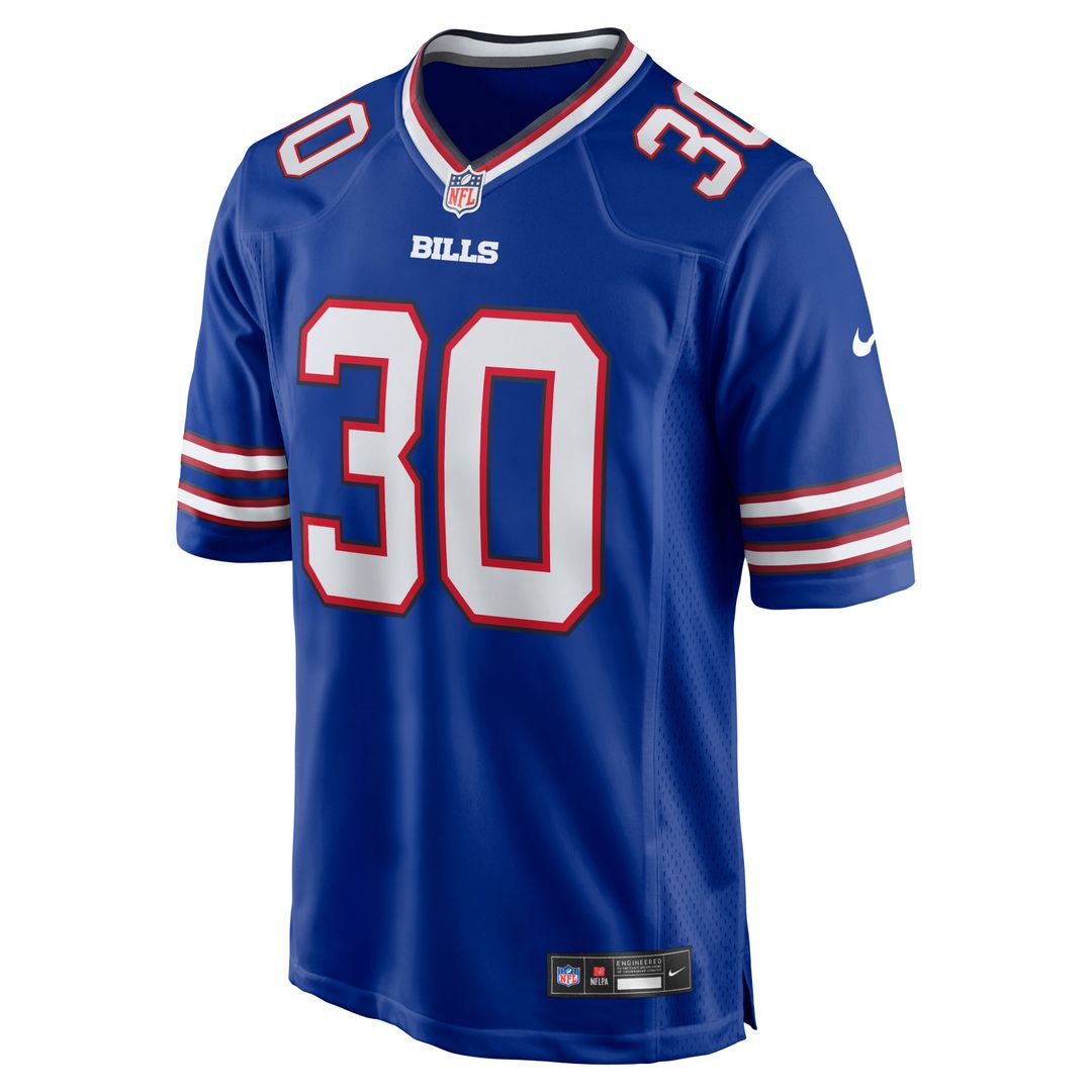 Buffalo Bills Anthony Kendall Royal Team Game Jersey | NFL Football Jersey