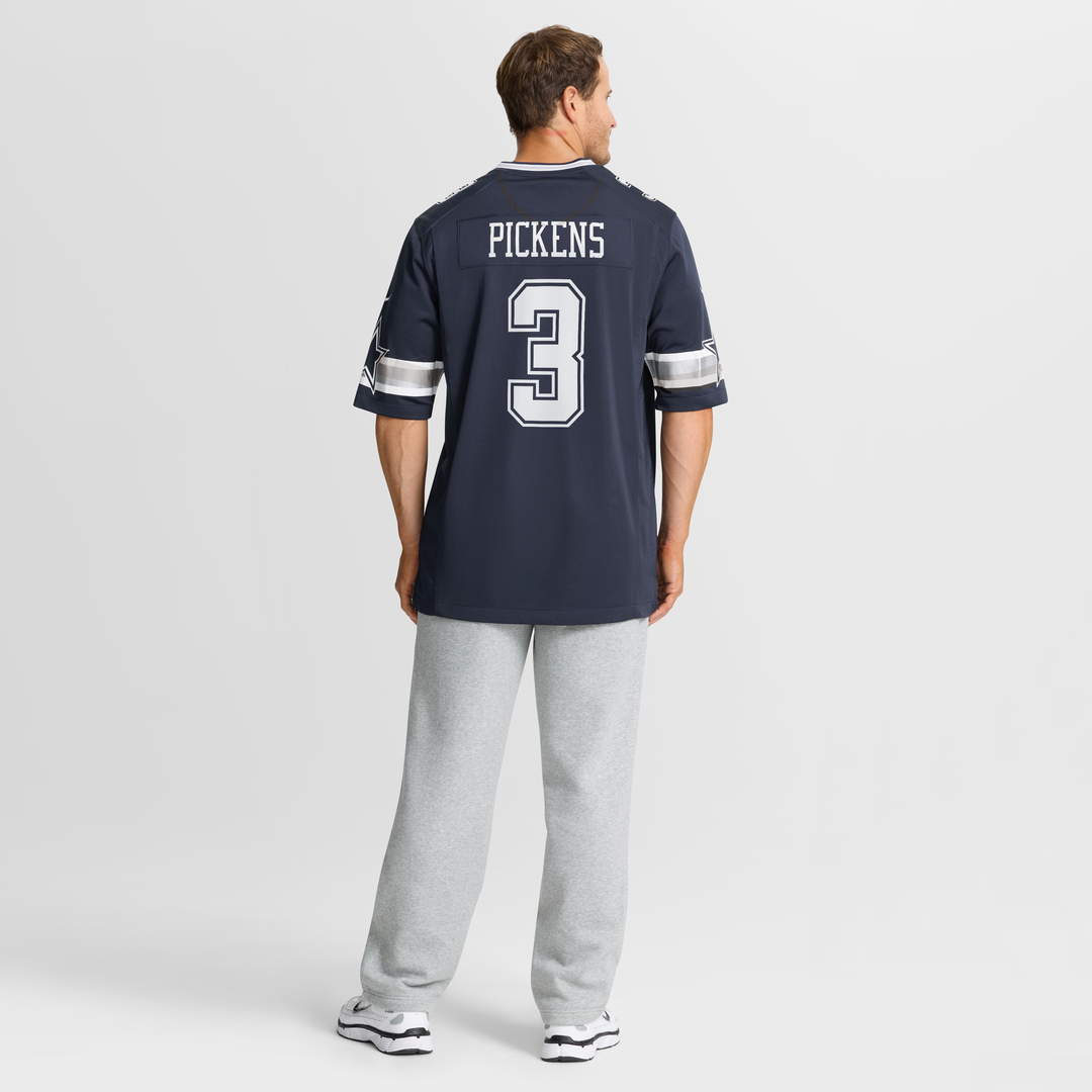Dallas Cowboys George Pickens Navy Game Jersey | NFL Football Jersey