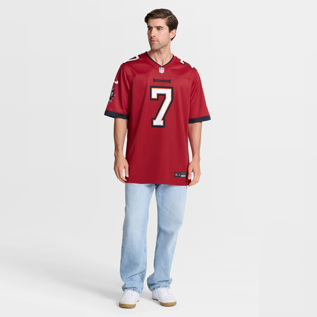 Tampa Bay Buccaneers Bucky Irving Red Game Jersey | NFL Football Jersey