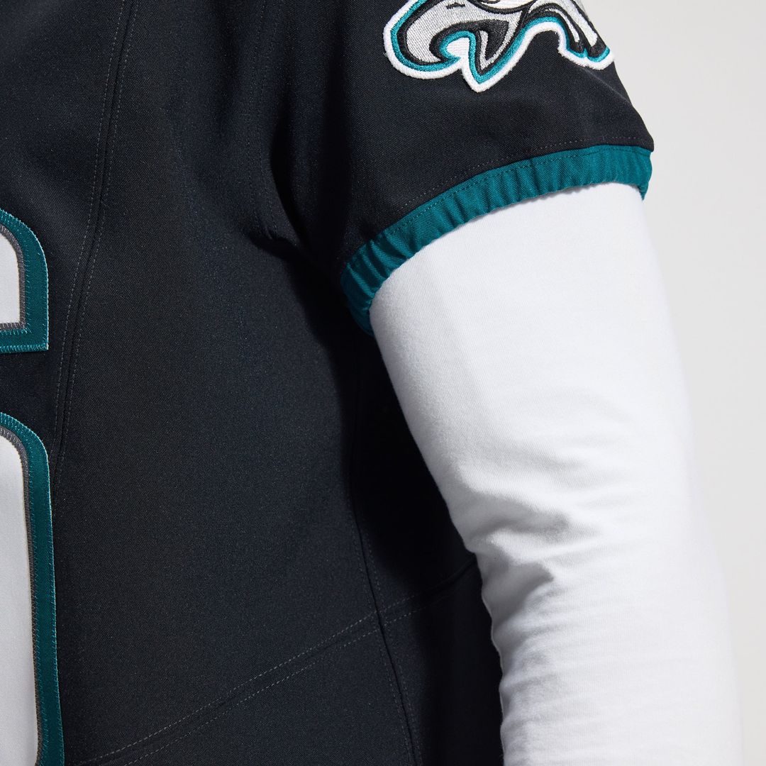 Philadelphia Eagles Saquon Barkley Black Alternate Vapor F.U.S.E. Elite Jersey | NFL Football Jersey