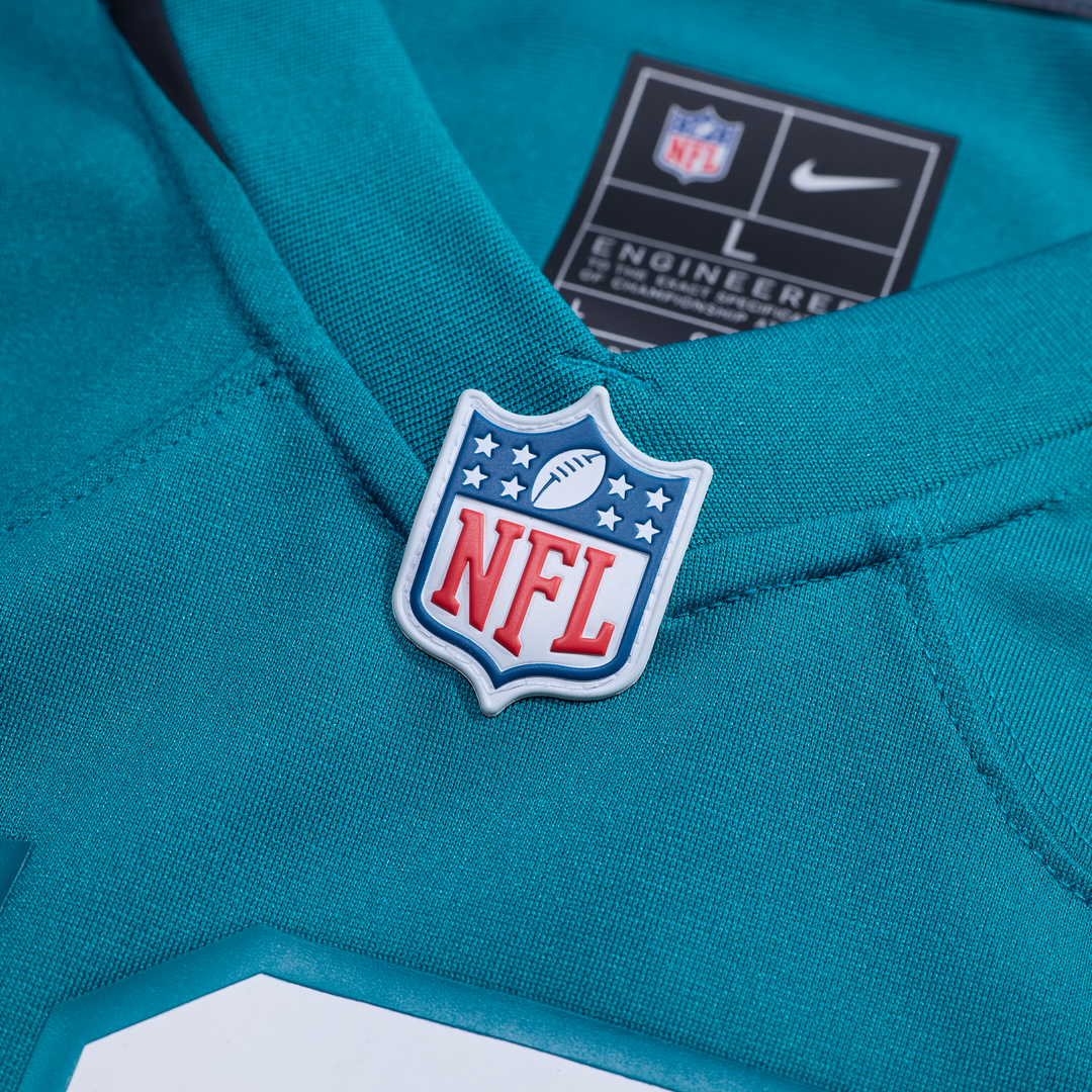 Jacksonville Jaguars Dequan Jackson Teal Game Jersey | NFL Football Jersey