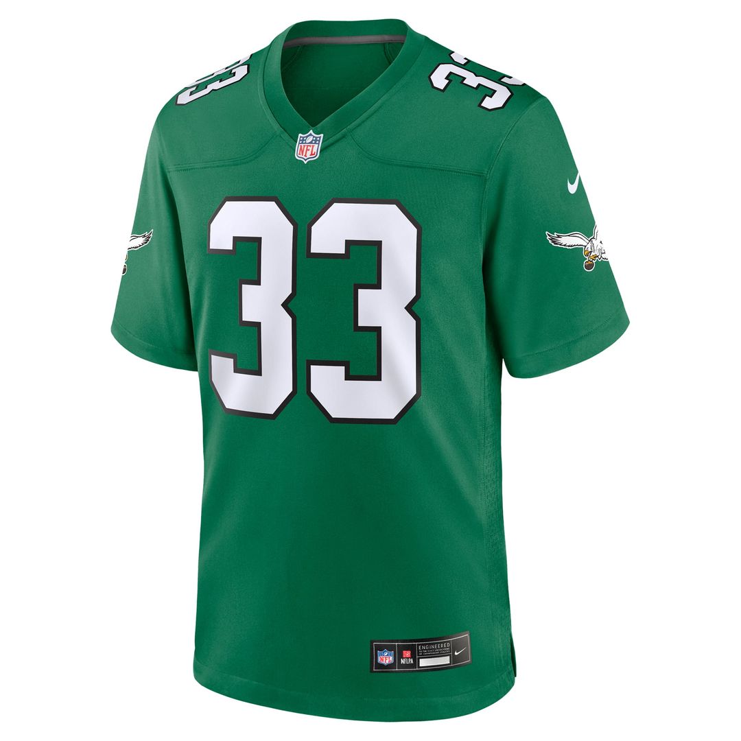 Philadelphia Eagles Cooper DeJean Midnight Green Team Game Jersey | NFL Football Jersey