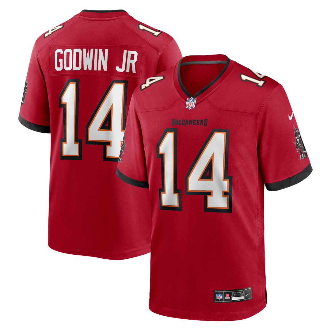 Tampa Bay Buccaneers Chris Godwin Jr. Red Game Player Jersey | NFL Football Jersey