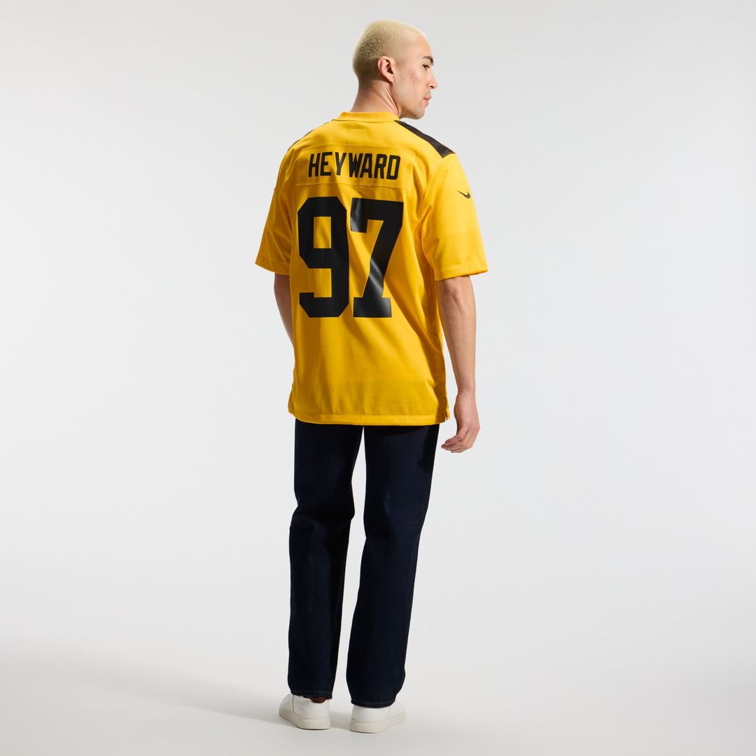 Pittsburgh Steelers Cameron Heyward Black Game Jersey | NFL Football Jersey