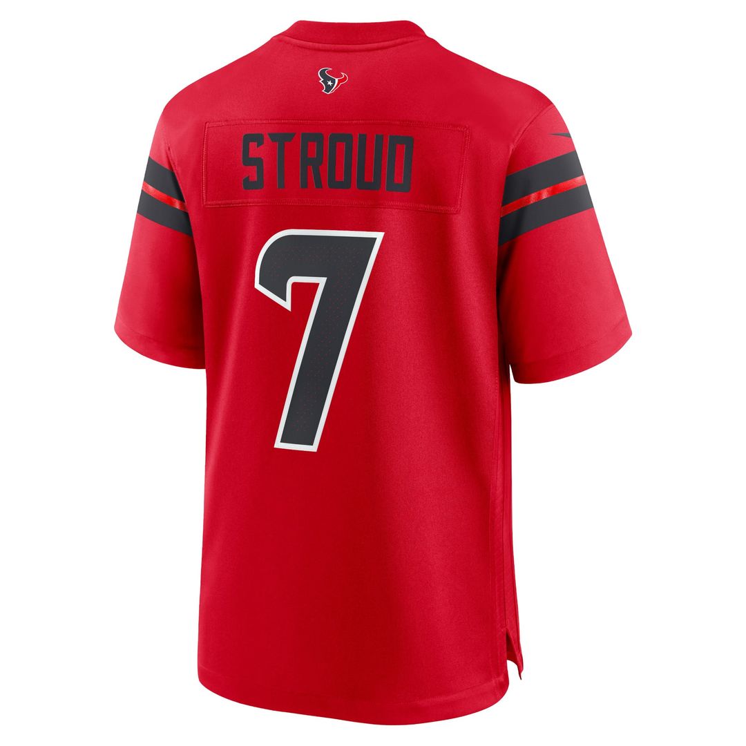 Houston Texans C.J. Stroud Red Alternate Game Jersey | NFL Football Jersey