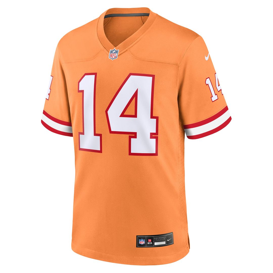 Tampa Bay Buccaneers Chris Godwin Orange Throwback Game Jersey | NFL Football Jersey