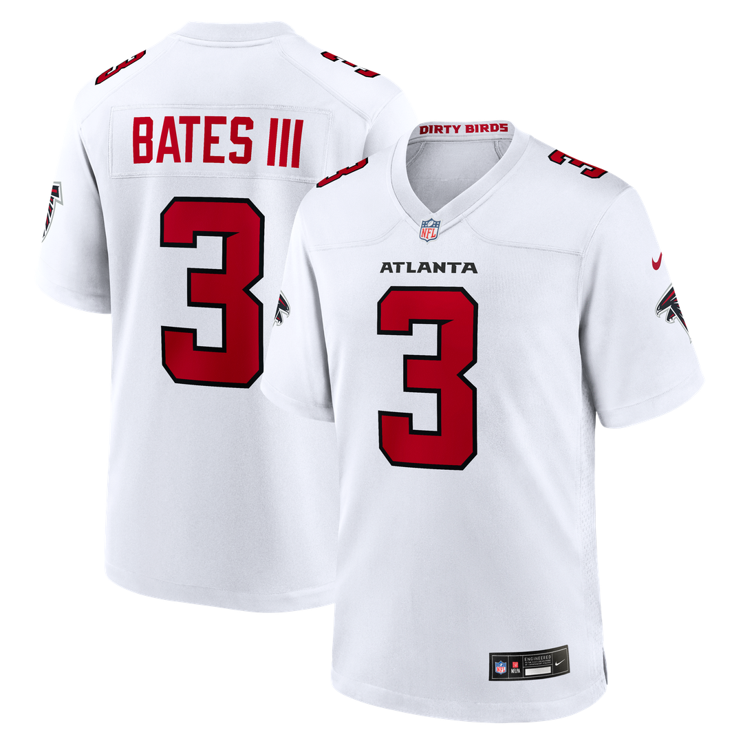 Atlanta Falcons Jessie Bates III White Game Jersey | NFL Football Jersey