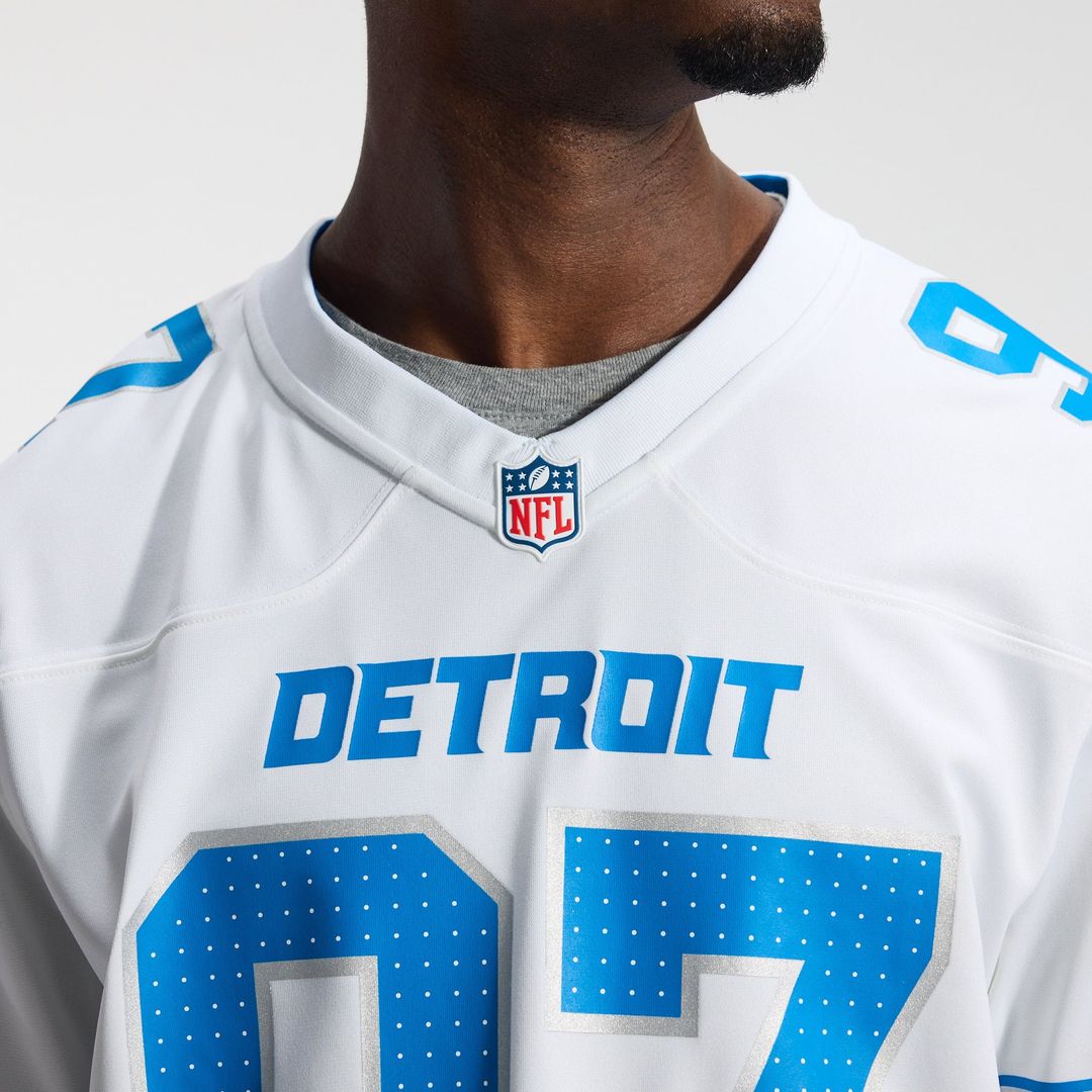 Detroit Lions Aidan Hutchinson Black 2nd Alternate Game Jersey | NFL Football Jersey