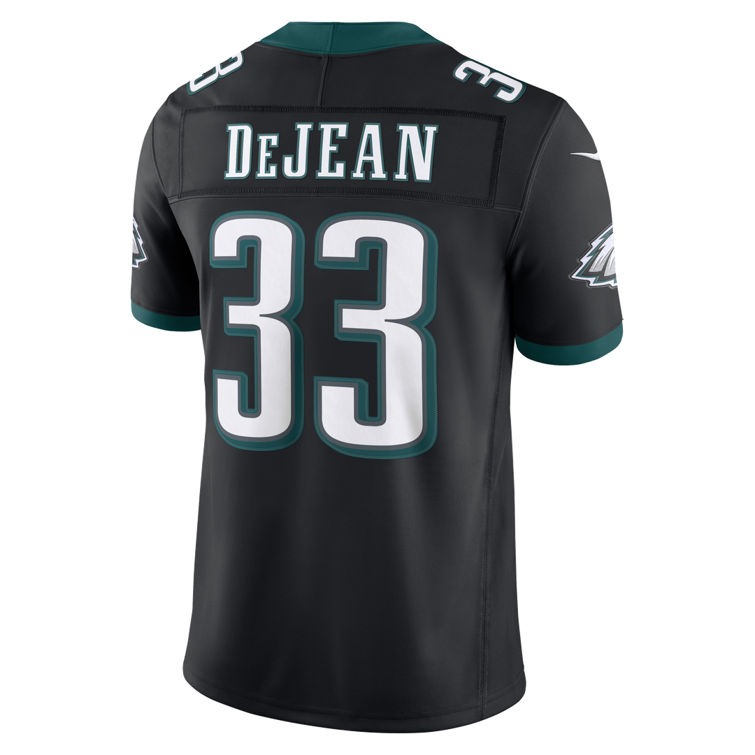 Philadelphia Eagles Cooper DeJean Black Alternate Vapor F.U.S.E. Stitched Limited Jersey | NFL Football Jersey