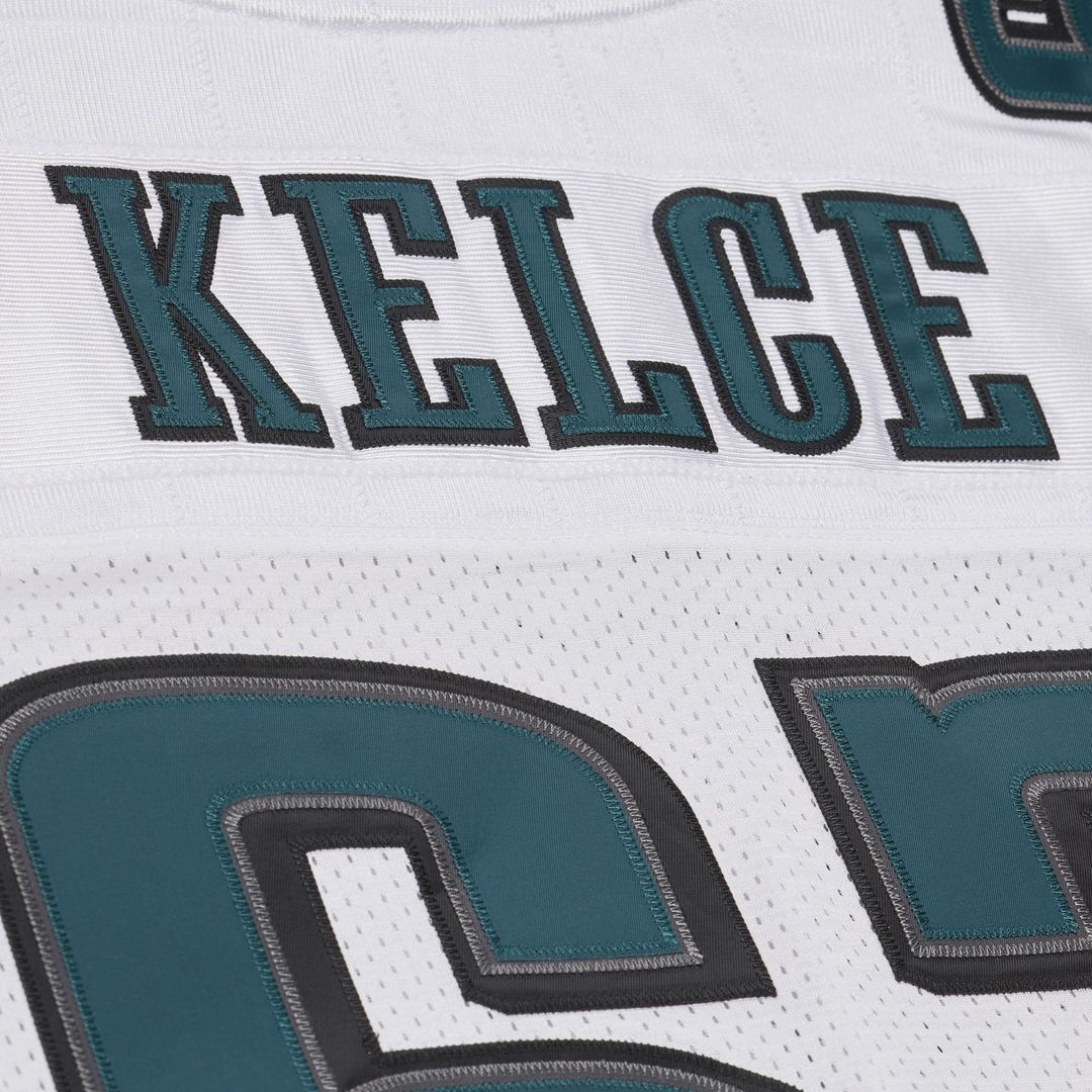 Philadelphia Eagles Jason Kelce White 2011 Authentic Throwback Jersey | NFL Football Jersey