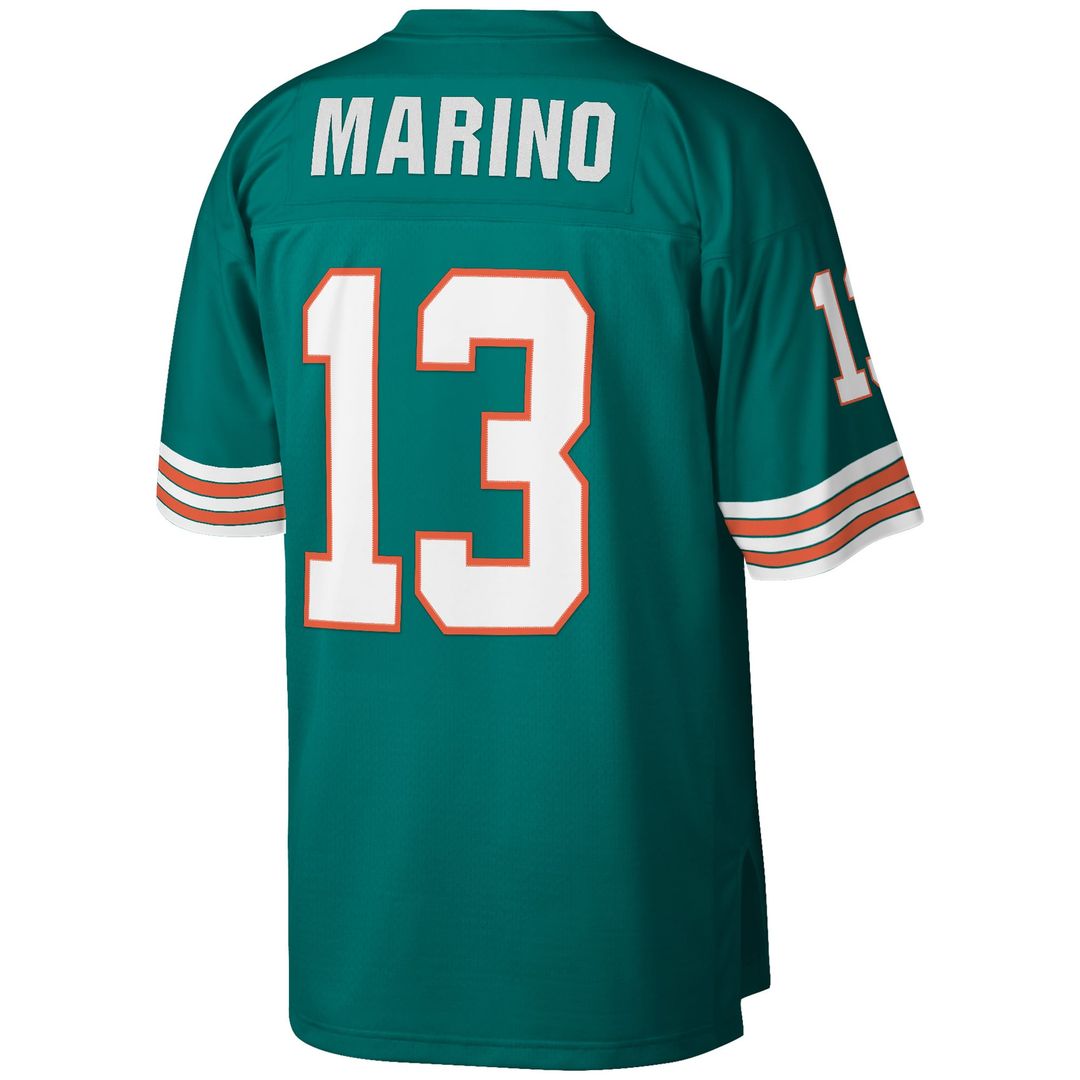 Miami Dolphins Dan Marino Aqua Big & Tall 1984 Retired Player Replica Jersey | NFL Football Jersey