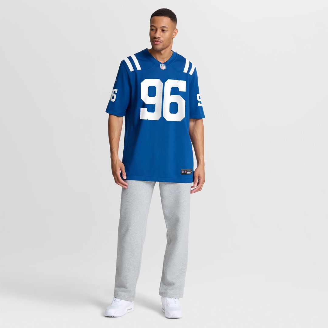 Indianapolis Colts Chris Wormley Royal Team Game Jersey | NFL Football Jersey