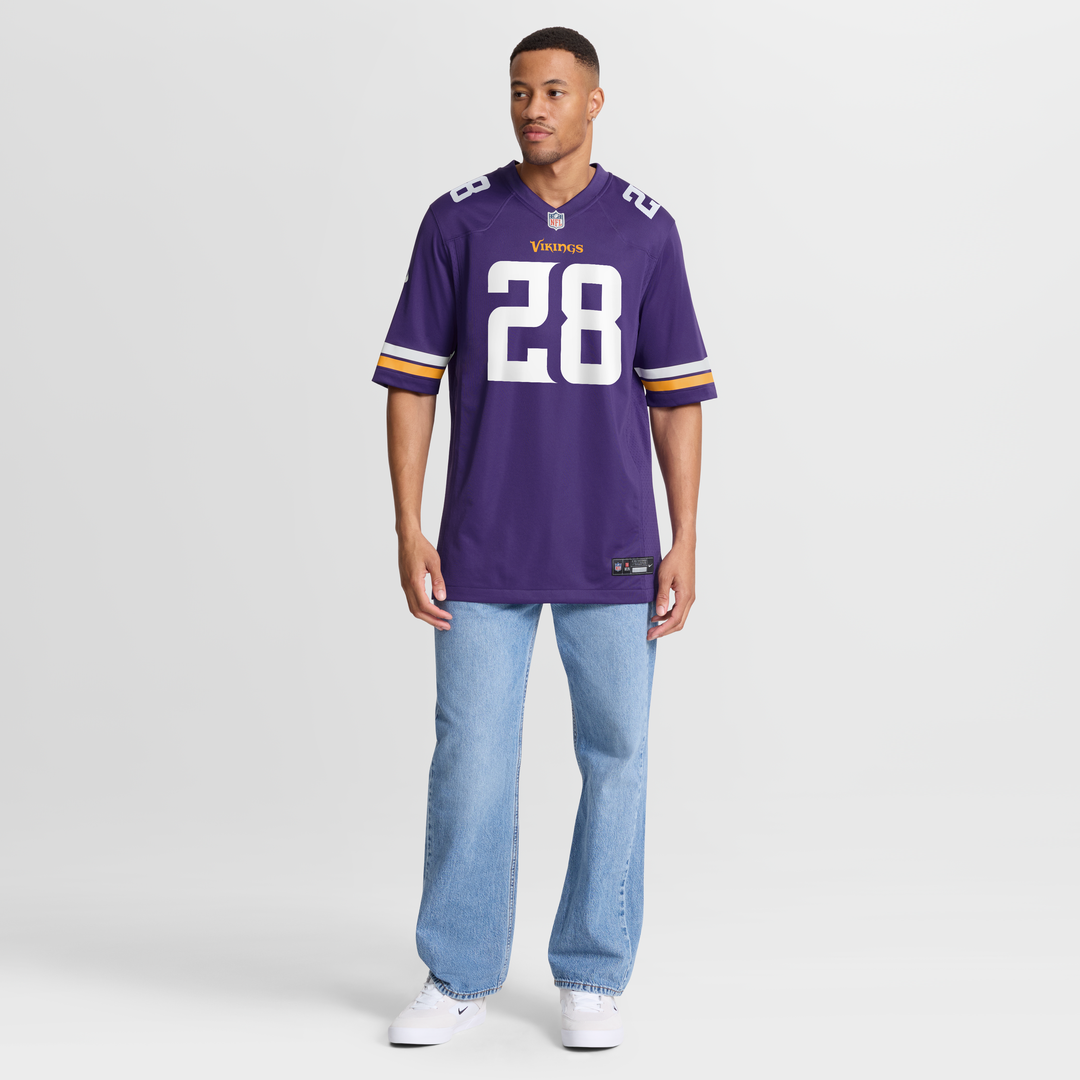 Minnesota Vikings Adrian Peterson Purple Team Retired Game Jersey | NFL Football Jersey
