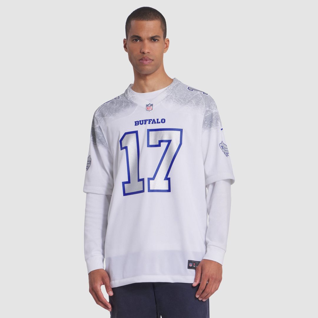 Buffalo Bills Josh Allen White Rivalries Collection Game Jersey | NFL Football Jersey