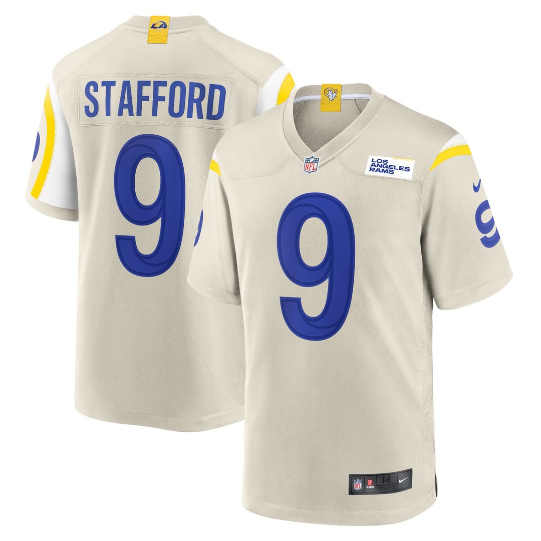 Los Angeles Rams Matthew Stafford Royal Player Game Jersey | NFL Football Jersey