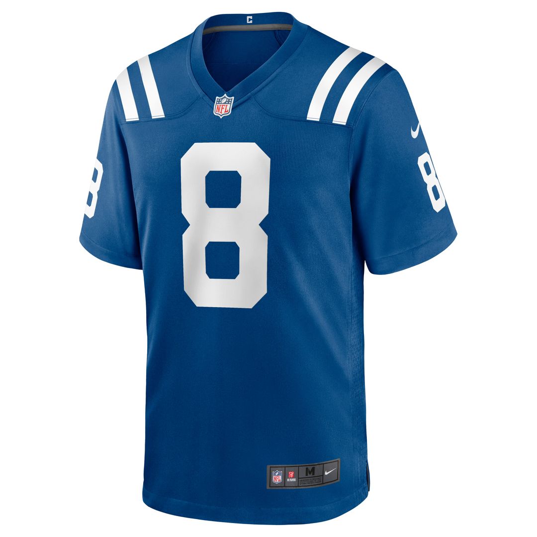 Indianapolis Colts Rigoberto Sanchez Royal Game Jersey | NFL Football Jersey
