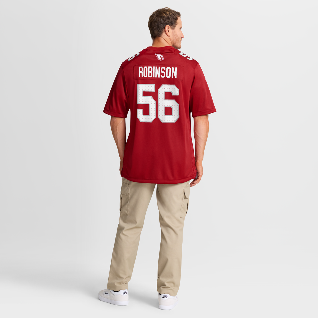 Arizona Cardinals Darius Robinson Cardinal Player Game Jersey | NFL Football Jersey