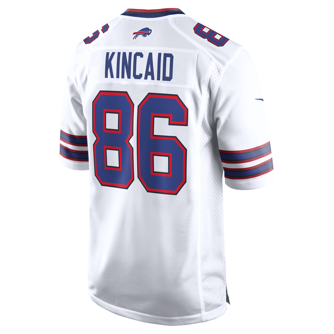 Buffalo Bills Dalton Kincaid White Game Jersey | NFL Football Jersey