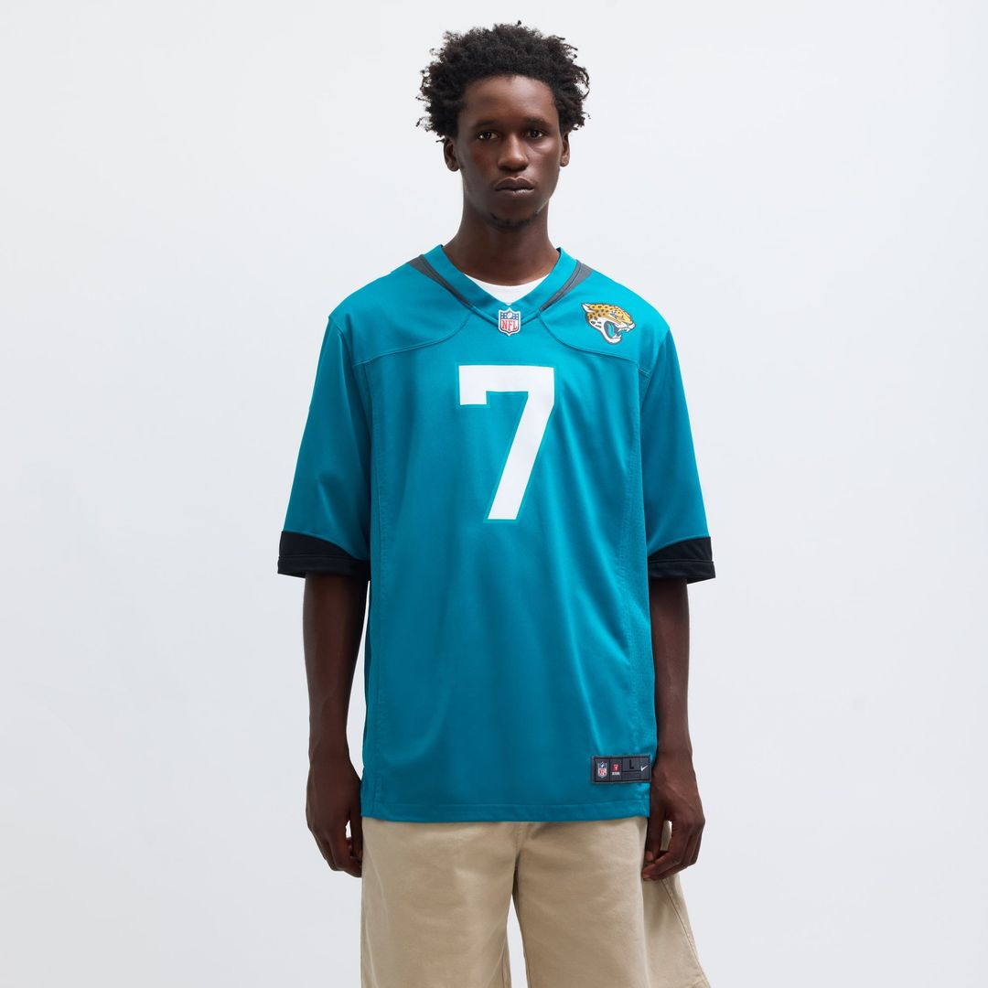 Jacksonville Jaguars Brian Thomas Jr Teal Player Game Jersey | NFL Football Jersey