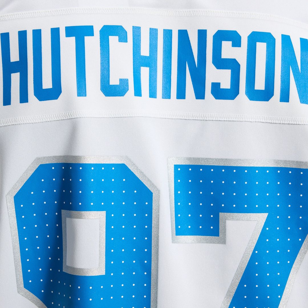 Detroit Lions Aidan Hutchinson Black 2nd Alternate Game Jersey | NFL Football Jersey