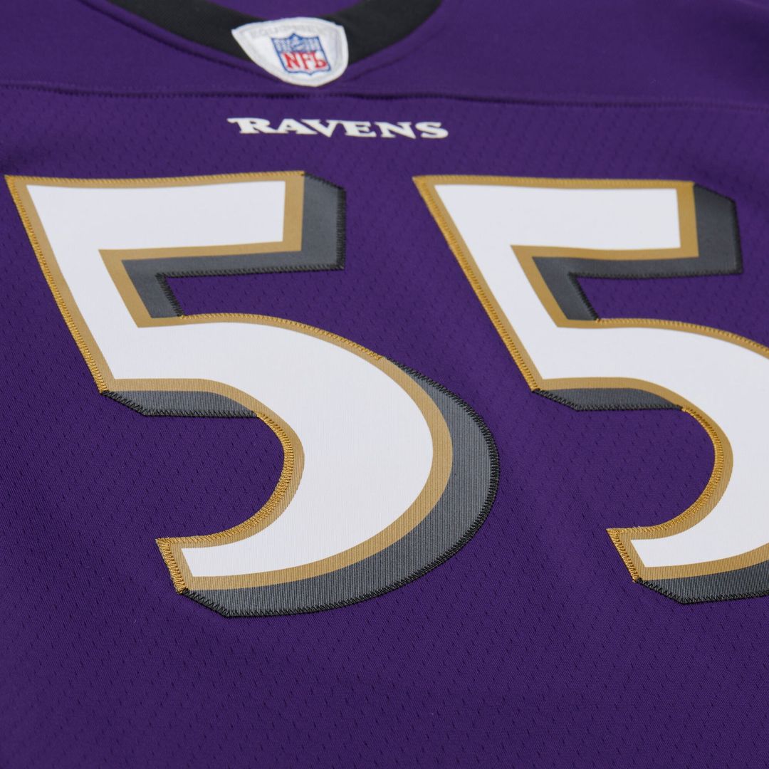 Baltimore Ravens Terrell Suggs Purple 2003 Legacy Replica Jersey | NFL Football Jersey
