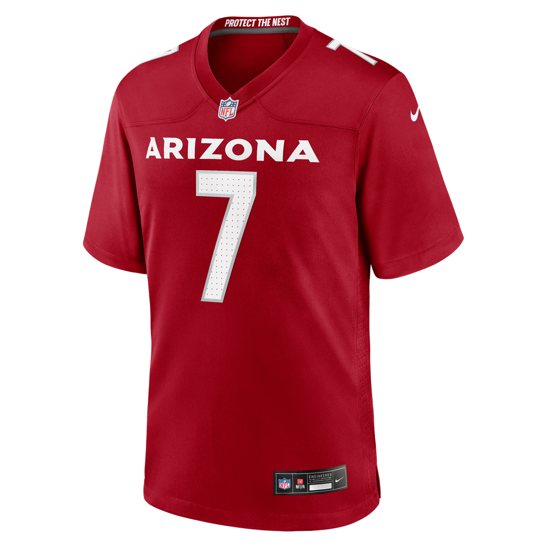 Arizona Cardinals Jacoby Brissett Cardinal Team Game Jersey | NFL Football Jersey