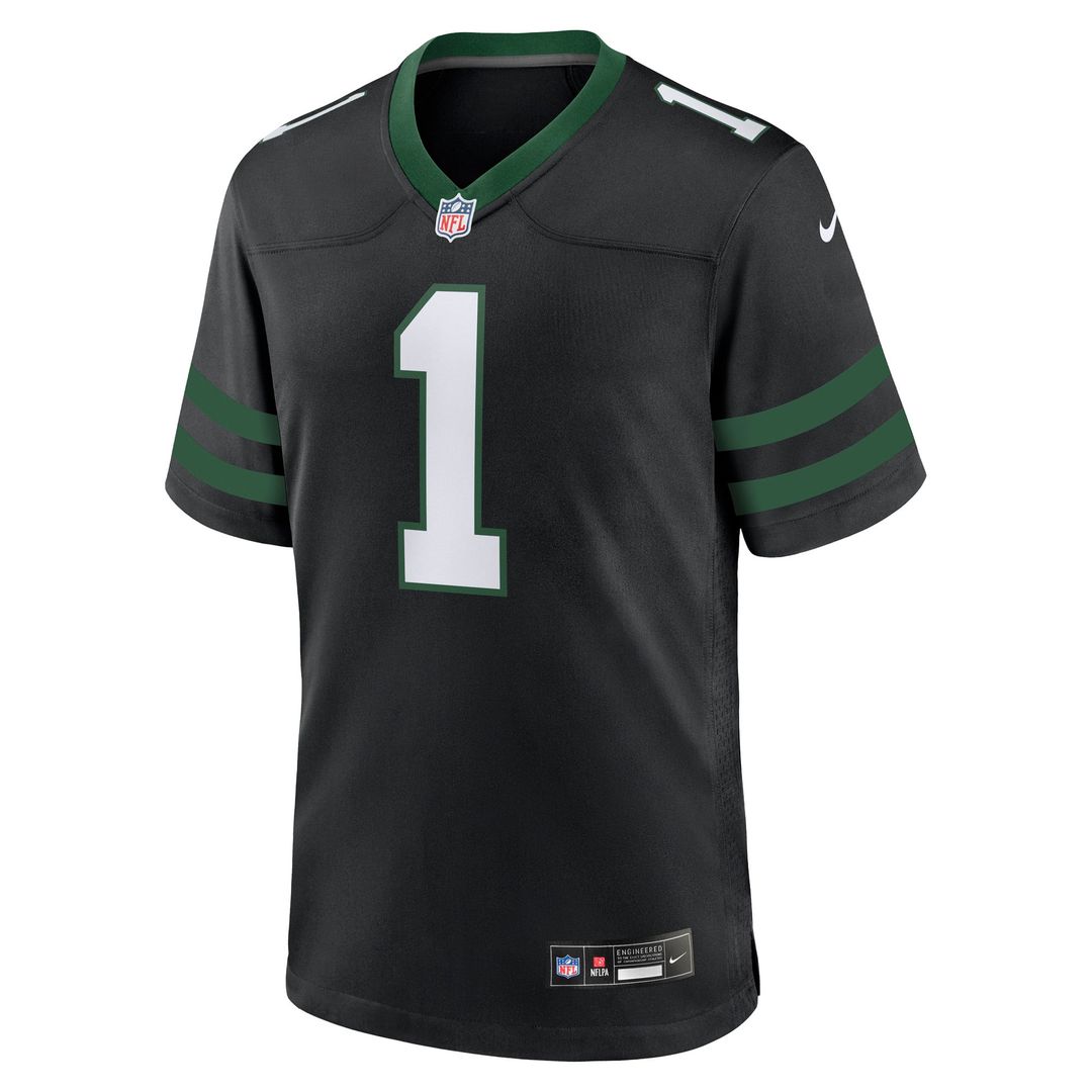 New York Jets David Bailey Green Team Game Jersey | NFL Football Jersey
