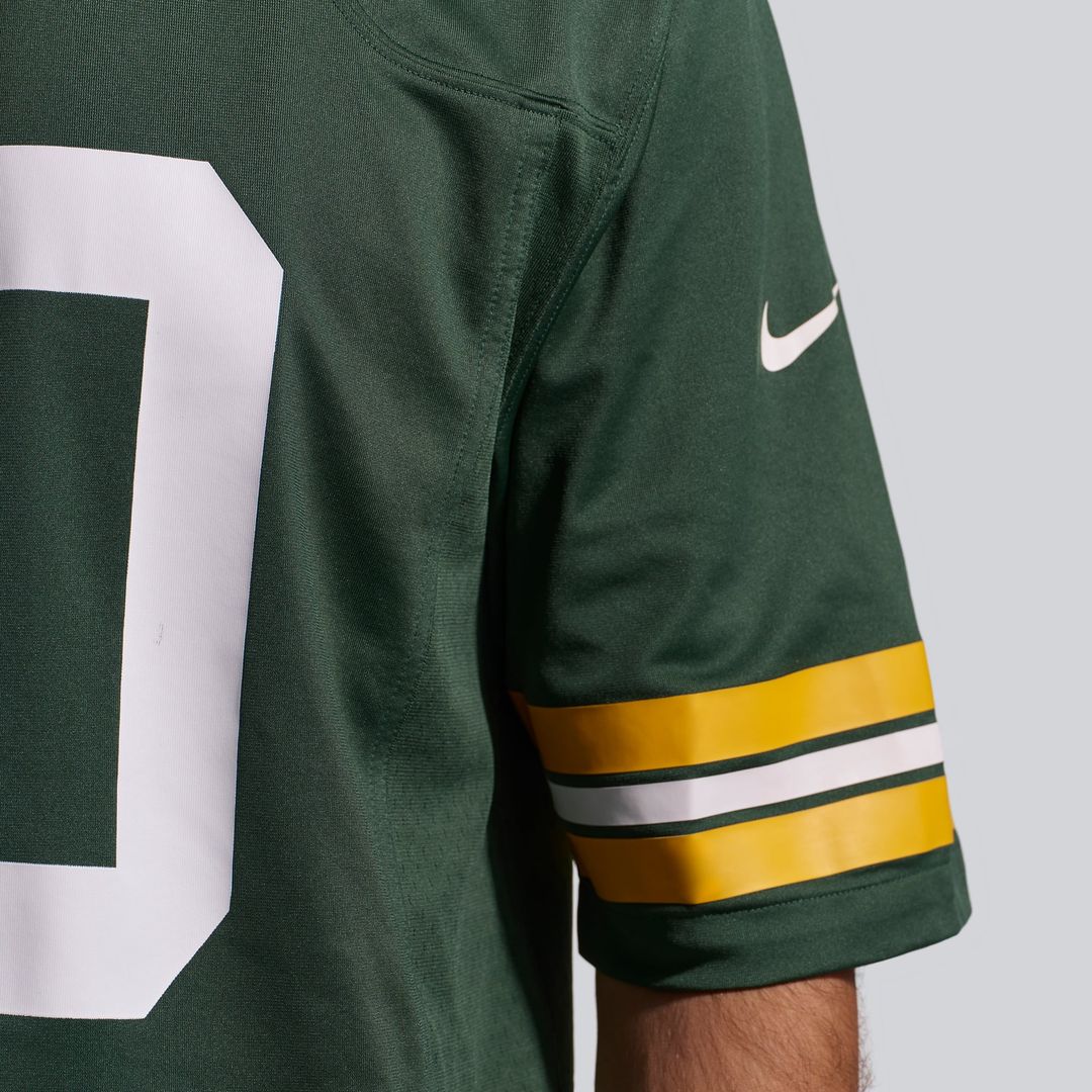Green Bay Packers Love Green Player Game Jersey | NFL Football Jersey