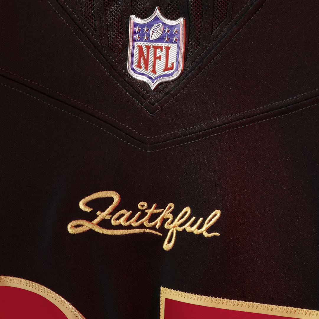 San Francisco 49ers Nick Bosa Black Rivalries Collection Stitched Limited Jersey | NFL Football Jersey