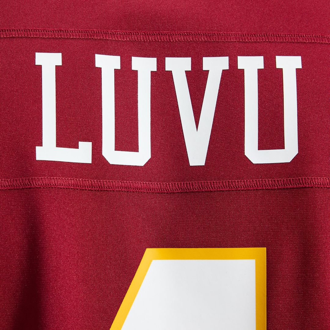 Washington Commanders Frankie Luvu Burgundy Game Jersey | NFL Football Jersey